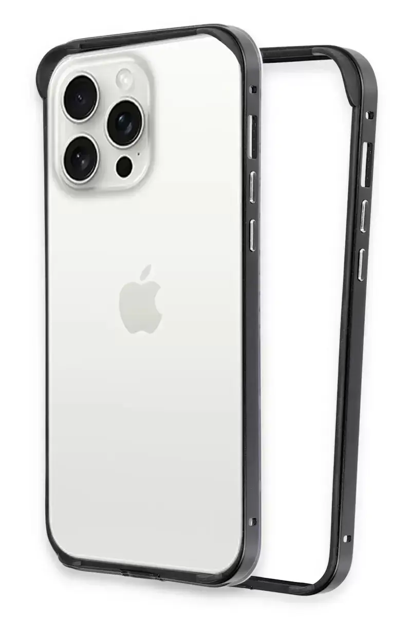 Joko İphone 15 Pro Land Bumper Koruma Kapak - Siyah