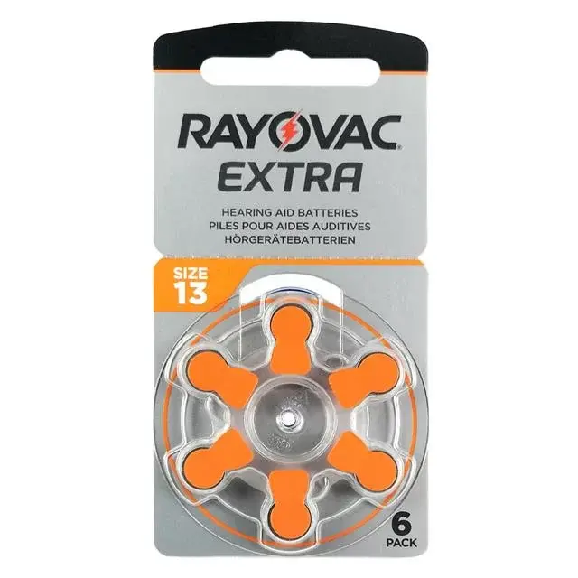 Rayovac 13 Numara Kulaklık Pili 6'lı Paket