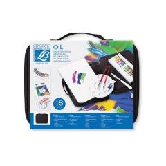 Çantalı Yağlı Boya Set - 18 Parça
