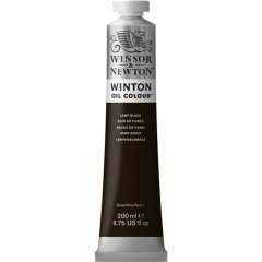 Winton Yağlı Boya 200ml - N:25 Lamp Black