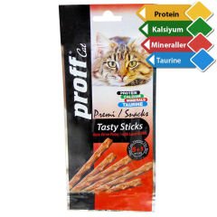 Proff Cat Kuzu Eti Ve Pirinçli Kedi Ödül Çubukları 6x5 gr