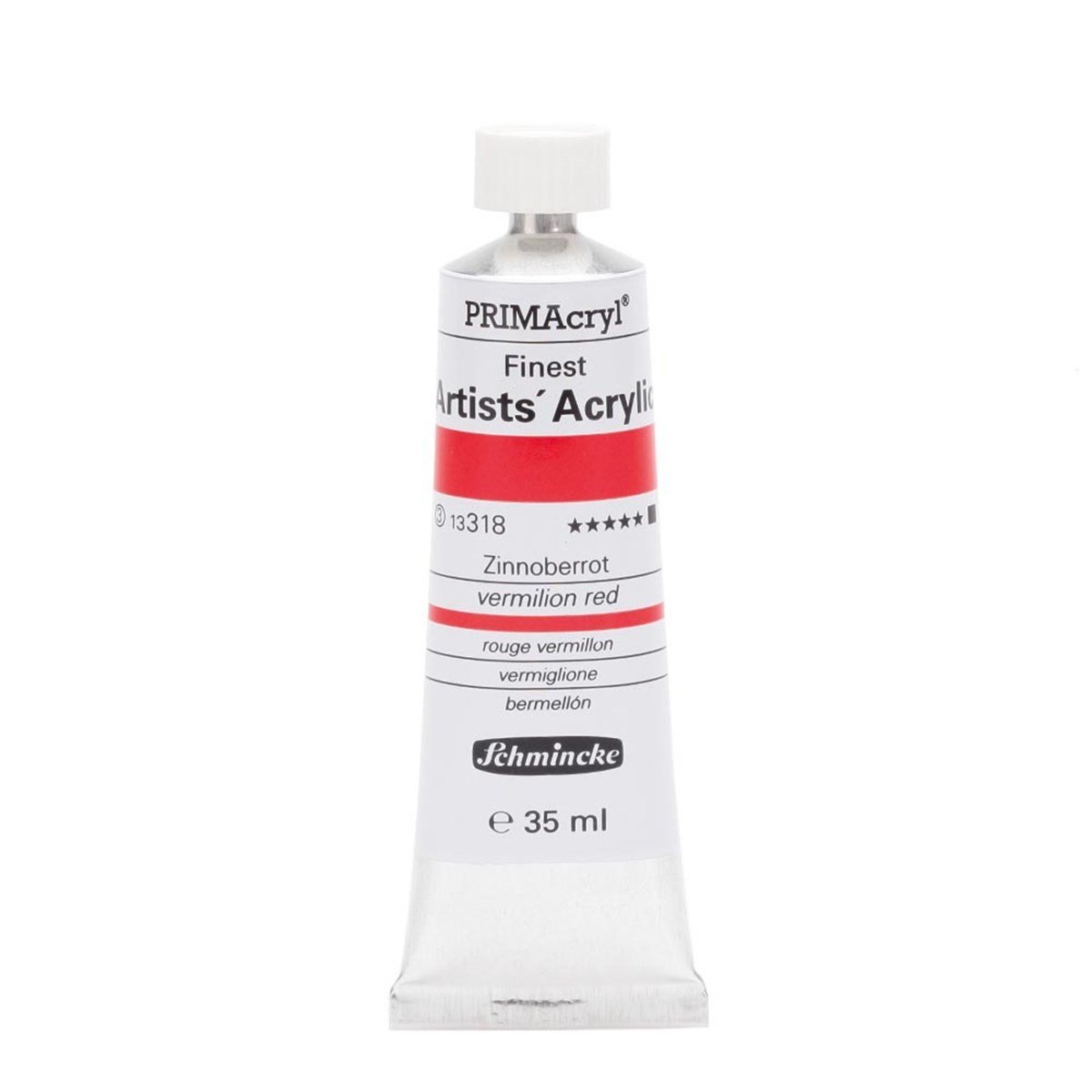 PRİMAcryl Artist Akrilik Boya - Vermillion Red - 35ml - Seri 3
