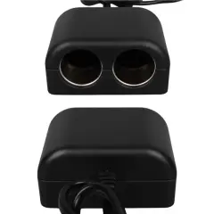 Olesson 1641 12-24v Çiftli Usbli 120w 80cm Kablolu Dijital Ekranlı Araç Çakmak Çoklayıcı