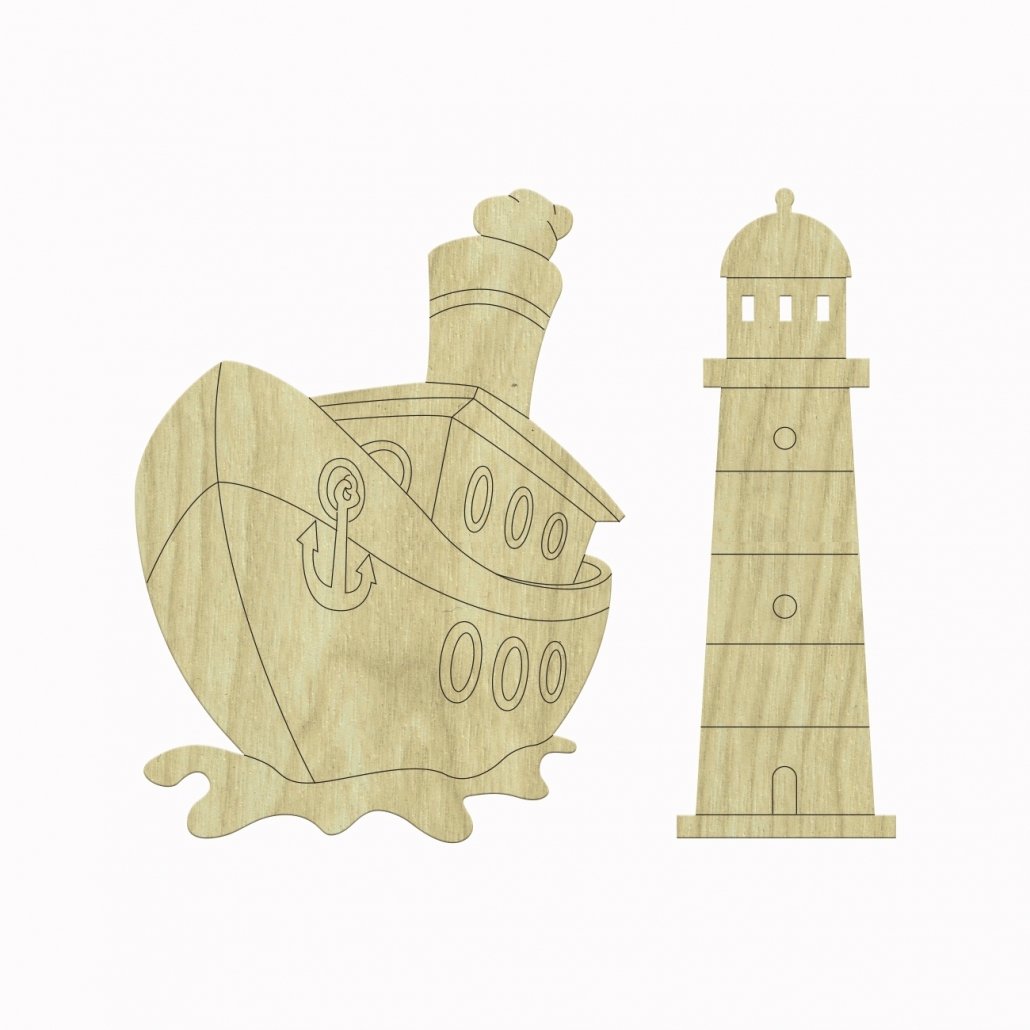 Ahşap Lazer Kesim - KD167