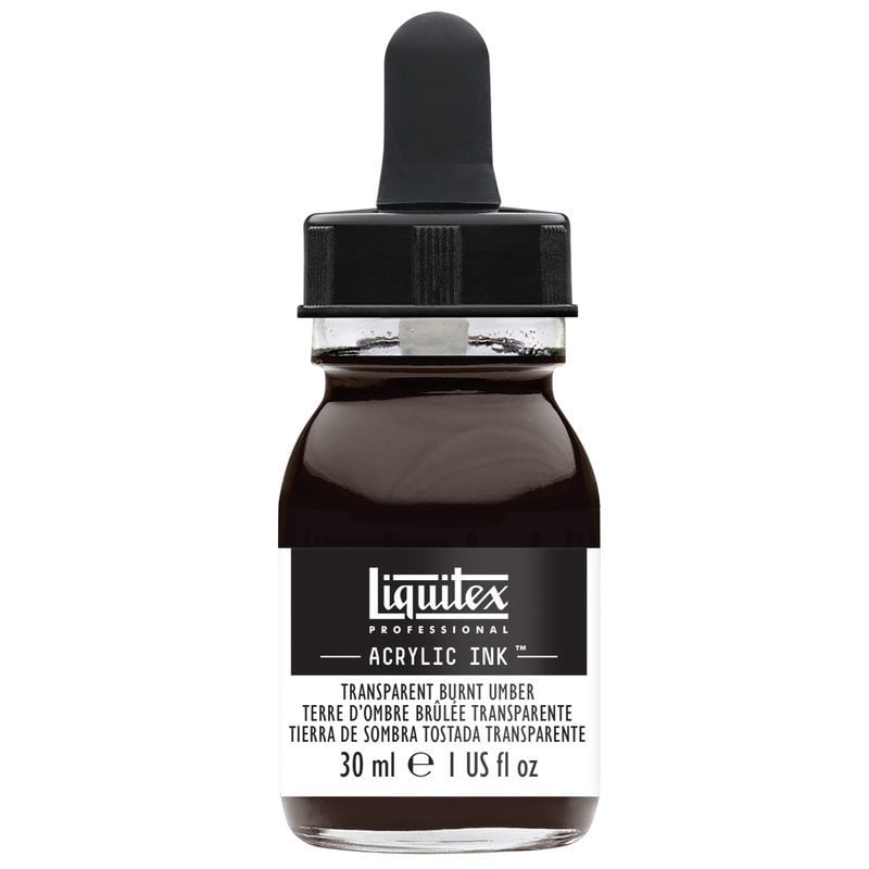 Akrilik Mürekkep 30ml - Transparent Burnt Umber