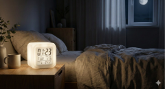 Renk Değiştiren Küp Saat