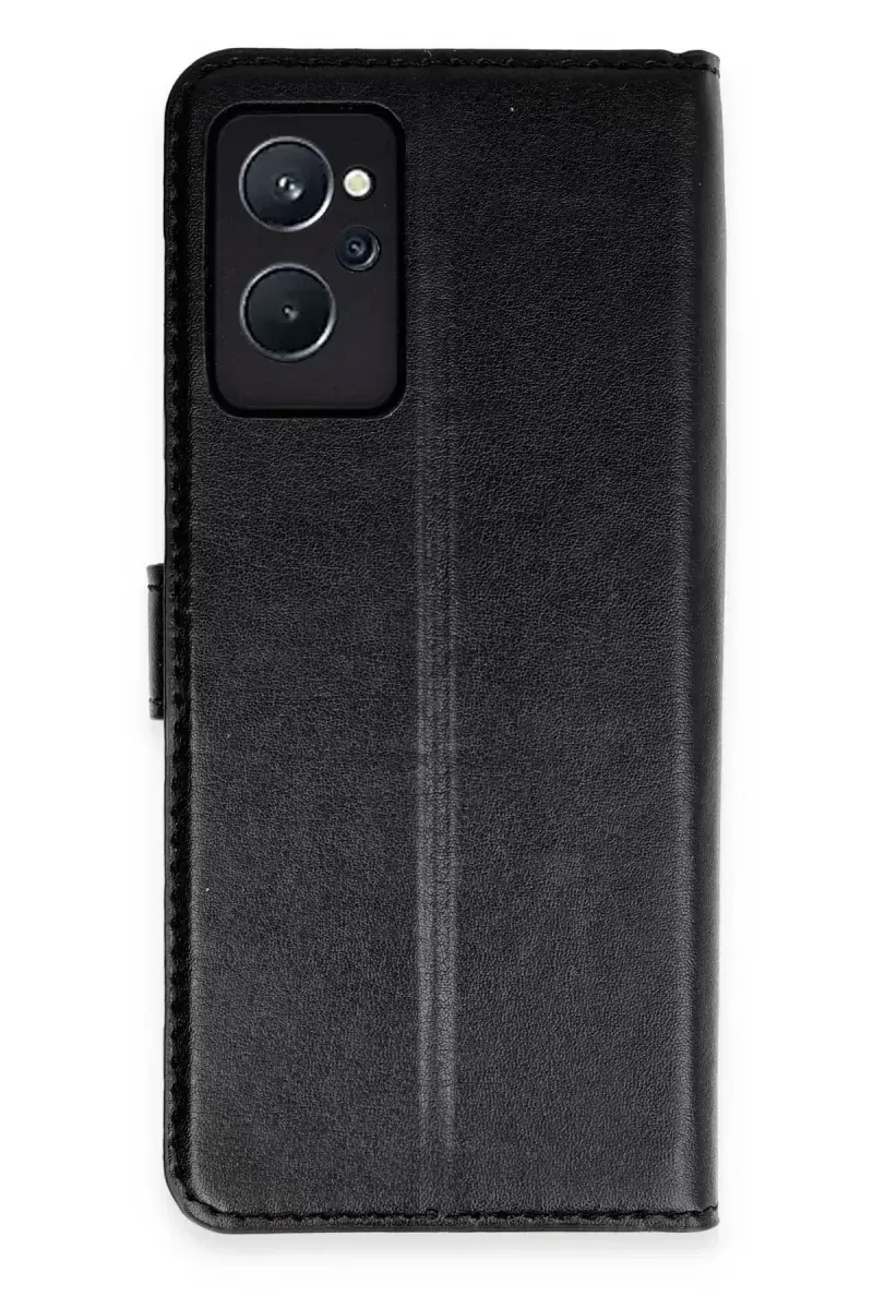 Newface Realme 9i 4g Trend S Plus Kapaklı Kılıf - Siyah