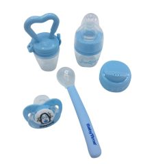 BabyTime BT513 Beslenme Seti - Mavi