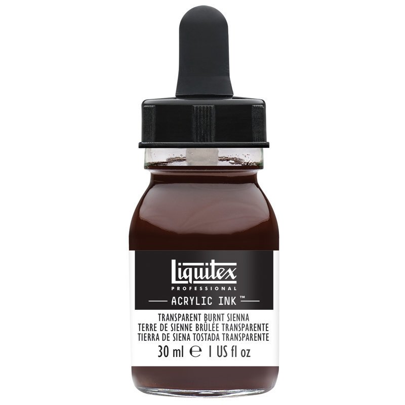 Akrilik Mürekkep 30ml - Transparent Burnt Sienna