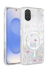 Onegif Samsung Galaxy A07 4g Misk Simli Magsafe Kapak - Desen 4