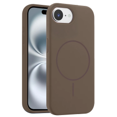 Joko  İphone 16e Kılıf Jully Magsafe Kapak - Kahverengi