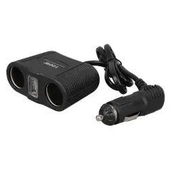 Olesson 1645 12-24v Tek Usb Girişli 100w 70cm Kablolu 2'li Araç Çakmak Çoklayıcı