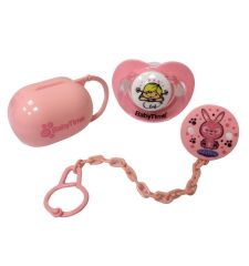 BabyTime BT511 3lü Emzik Seti - Pembe