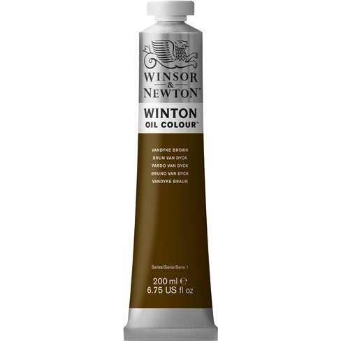 Winton Yağlı Boya 200ml - N:41 Vandyke Brown