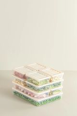 6'lı Set Freshbox Mikrodalga Ve Dipfrize Uygun Saklama Kabı Set 4 Krem