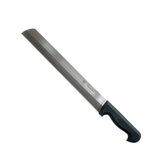 Bursa Kavurma Kaşar Bıçağı Kalın 35 Cm - Plastik Sap