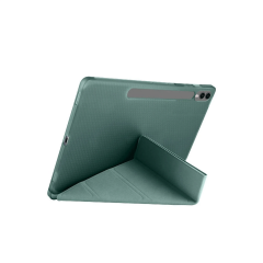 Samsung Galaxy X510 Tab S9 Fe 11 Kılıf Kalemlikli Mars Tablet Kılıfı - Koyu Yeşil