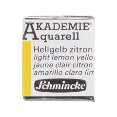 Akademie Yarım Tablet Suluboya - Light Lemon Yellow