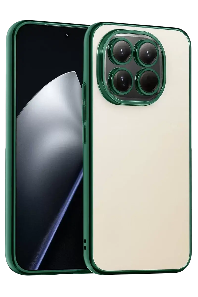 Newface Xiaomi Mi 15 Razer Lensli Silikon - Yeşil