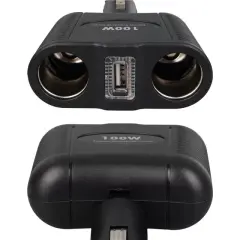 Olesson 1646 12-24v Tek Usb Girişli 100w Çiftli Araç Çakmak Çoklayıcı