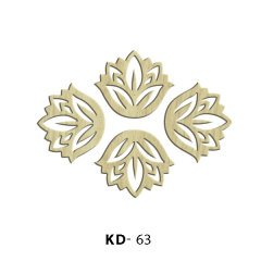 Ahşap Lazer Kesim - KD63