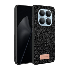 Onegif Xiaomi Redmi Note 15 Pro 5g Bright Simli Kapak - Siyah