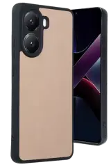Newface Xiaomi Poco X7 Pro Kılıf Aras Deri Kapak - Pudra