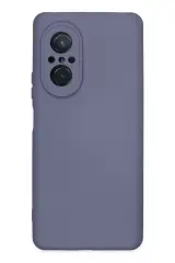 Newface Huawei Nova 9 Se Kılıf Nano İçi Kadife Silikon - Gri
