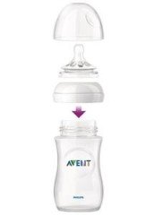 Avent Natural PP Biberon 260 ml 2'li