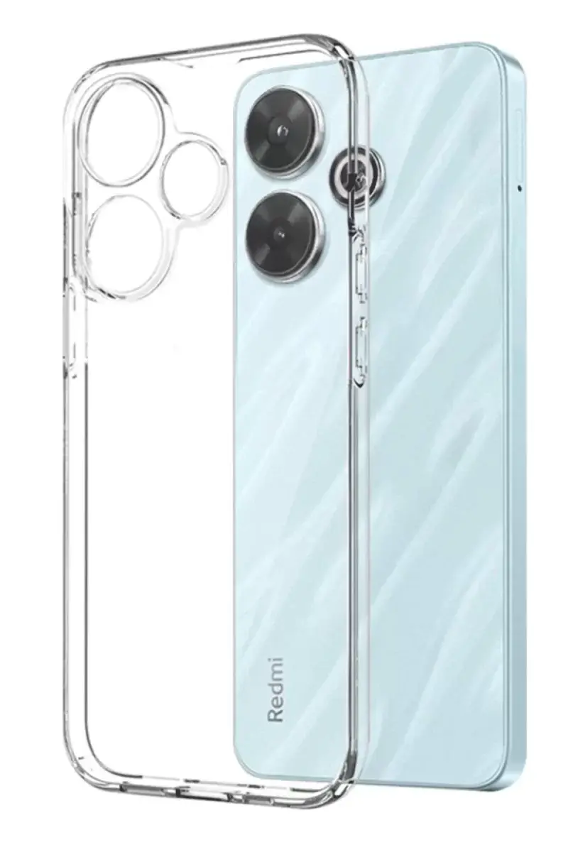 Newface Xiaomi Redmi 13 4g Kılıf Lüx Şeffaf Silikon