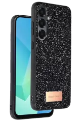 Onegif Samsung Galaxy A16 5g Bright Simli Kapak - Siyah