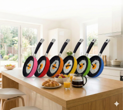 Tava Konseptli Duvar Saati