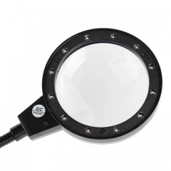 12 Led Clipsli Işıklı Büyüteç Işıklı Masa Lambası Çalışma Lambası