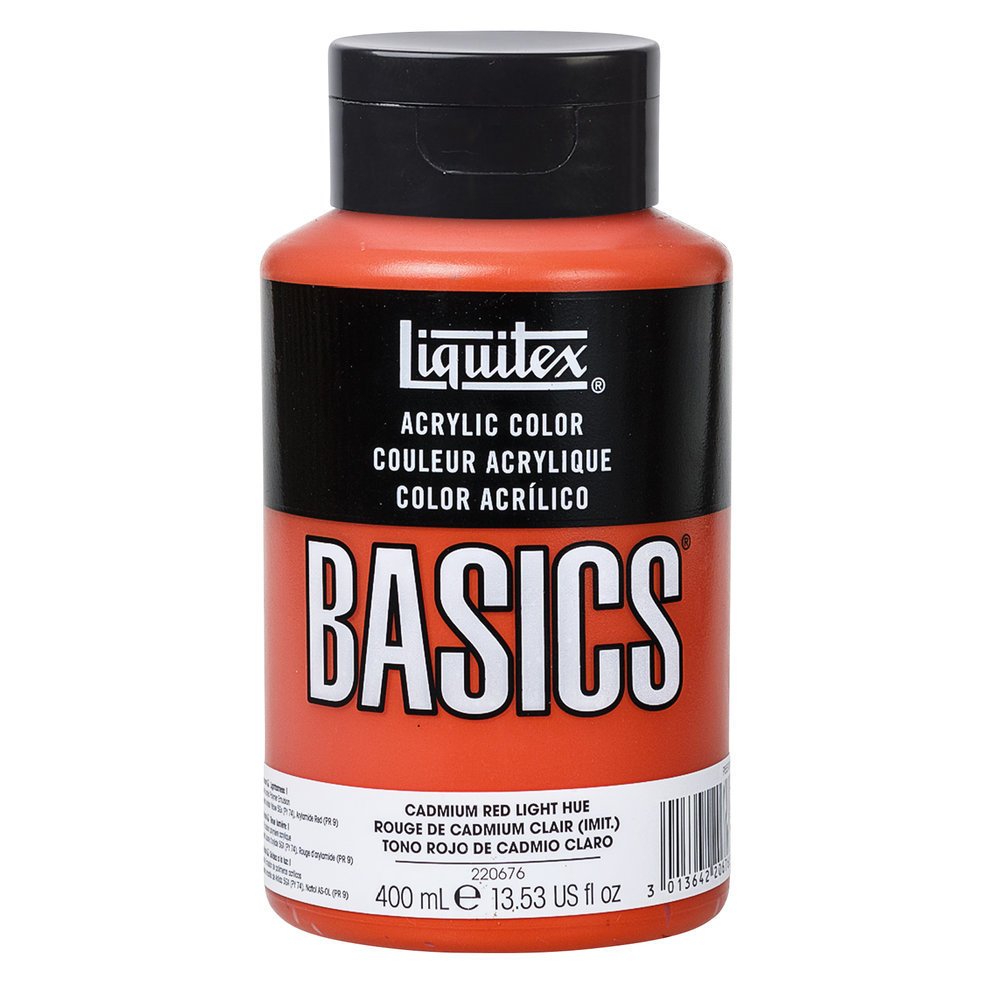 Basic Akrilik 400 ml - N:510 Cadm Red Light