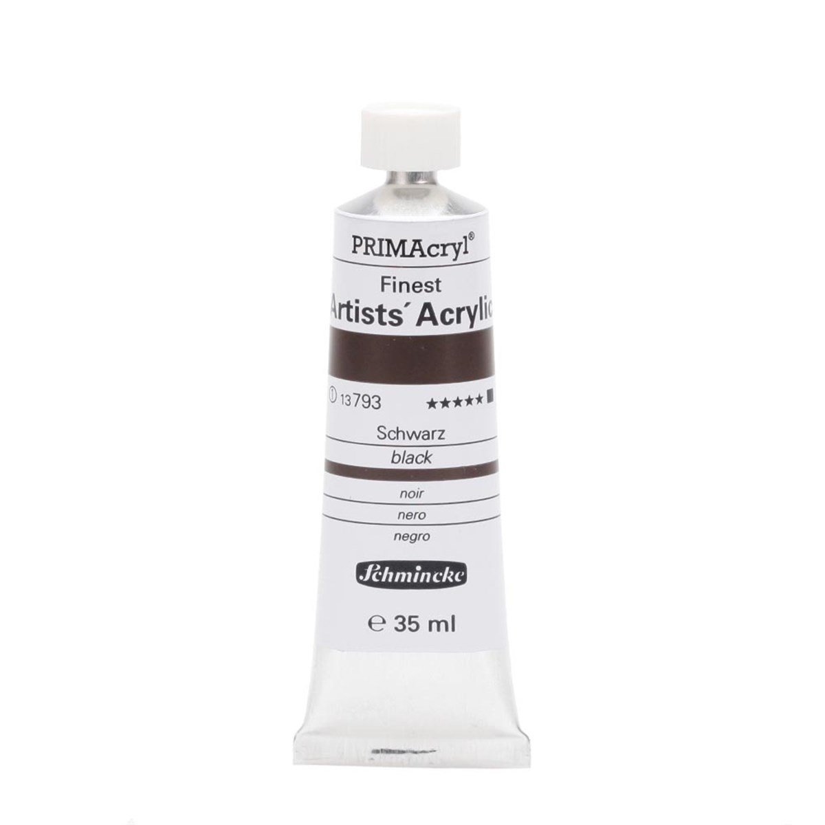 PRİMAcryl Artist Akrilik Boya - Black - 35ml - Seri 1
