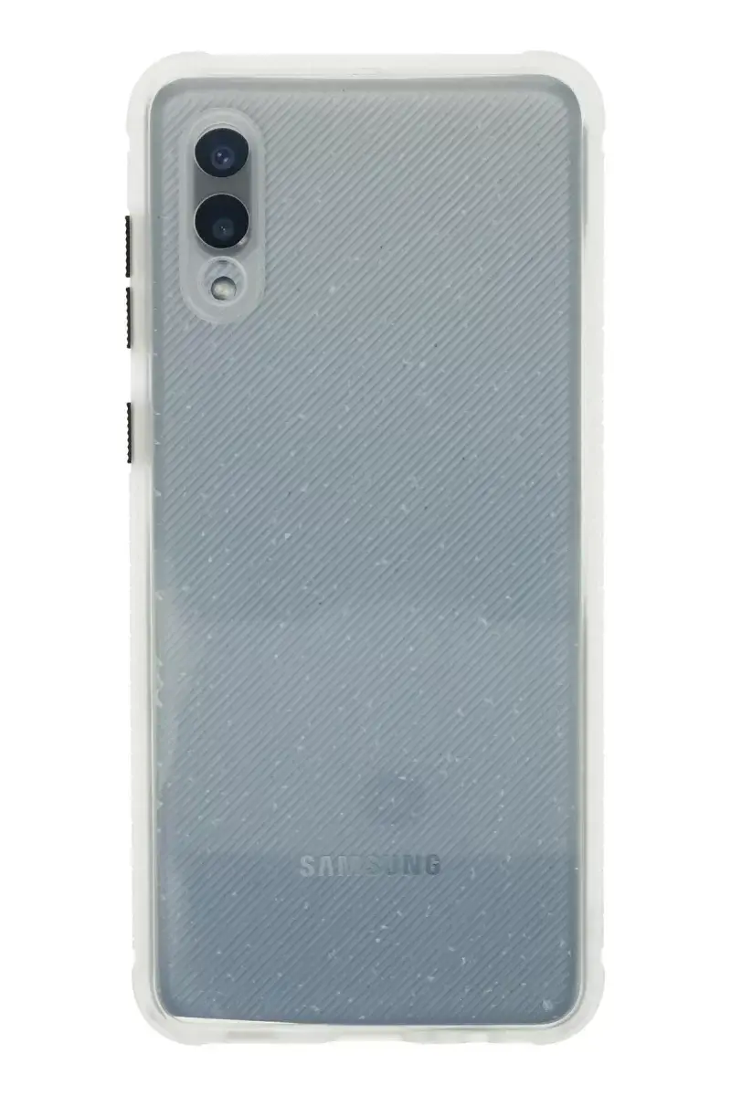 Newface Samsung Galaxy A02 Kılıf Miami Şeffaf Silikon - Şeffaf