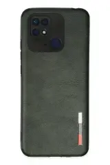 Newface Xiaomi Redmi 10c Kılıf Loop Deri Silikon - Yeşil