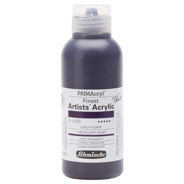 PRİMAcryl Artist Akrilik Boya - Translucent Violet - 250ml - Seri 2