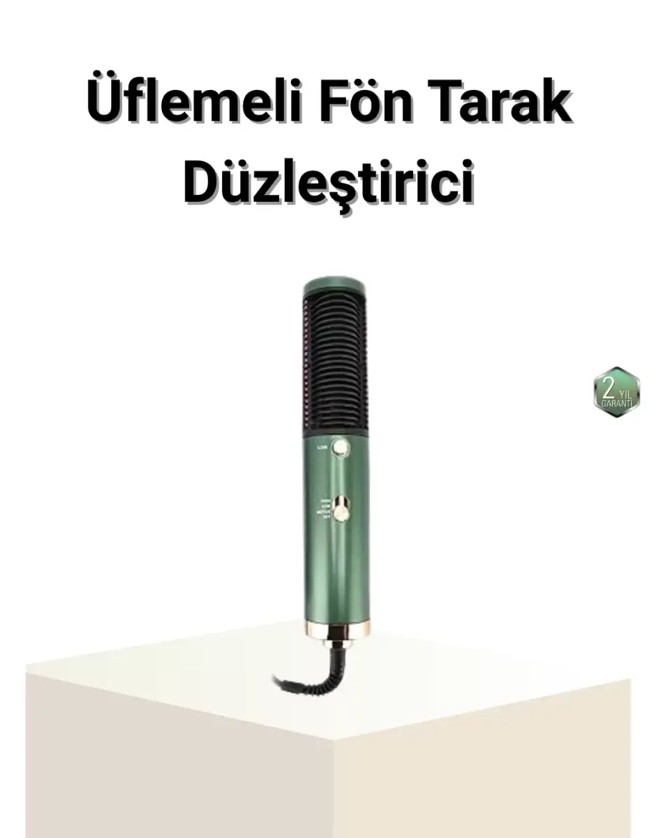 Seramik Plakalı Saç Düzleştirici – 200°c Ayarlanabilir Isı, İyon Teknolojisi