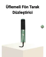 Seramik Plakalı Saç Düzleştirici – 200°c Ayarlanabilir Isı, İyon Teknolojisi
