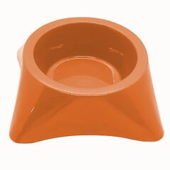 Plastik Köpek Mama Su Kabı 750 ml Turuncu