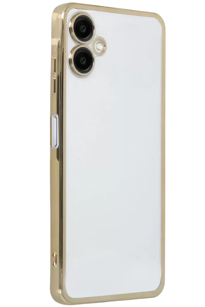 Newface Samsung Galaxy A07 4g Razer Lensli Silikon - Gold
