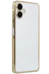 Newface Samsung Galaxy A07 4g Razer Lensli Silikon - Gold