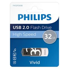 Philips Vivid Fm32fd05b/00 32gb Usb 2.0 Flash Bellek