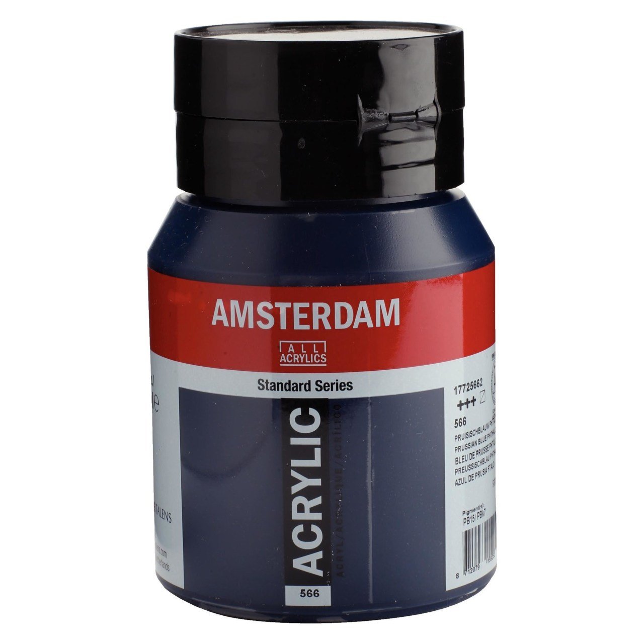 Akrilik Boya 500ml. N:566 Prussian Blue Phthalo