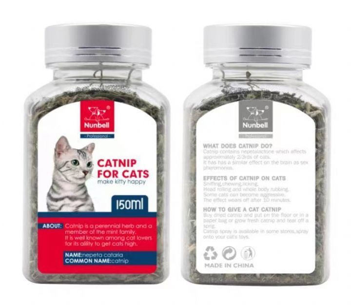 Nunbell Catnip Kedi Otu Kuru 150 ml