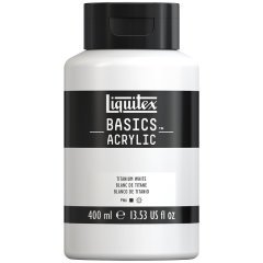 Basics Akrilik Boya 400 ml - N:432 Titanium Whıte