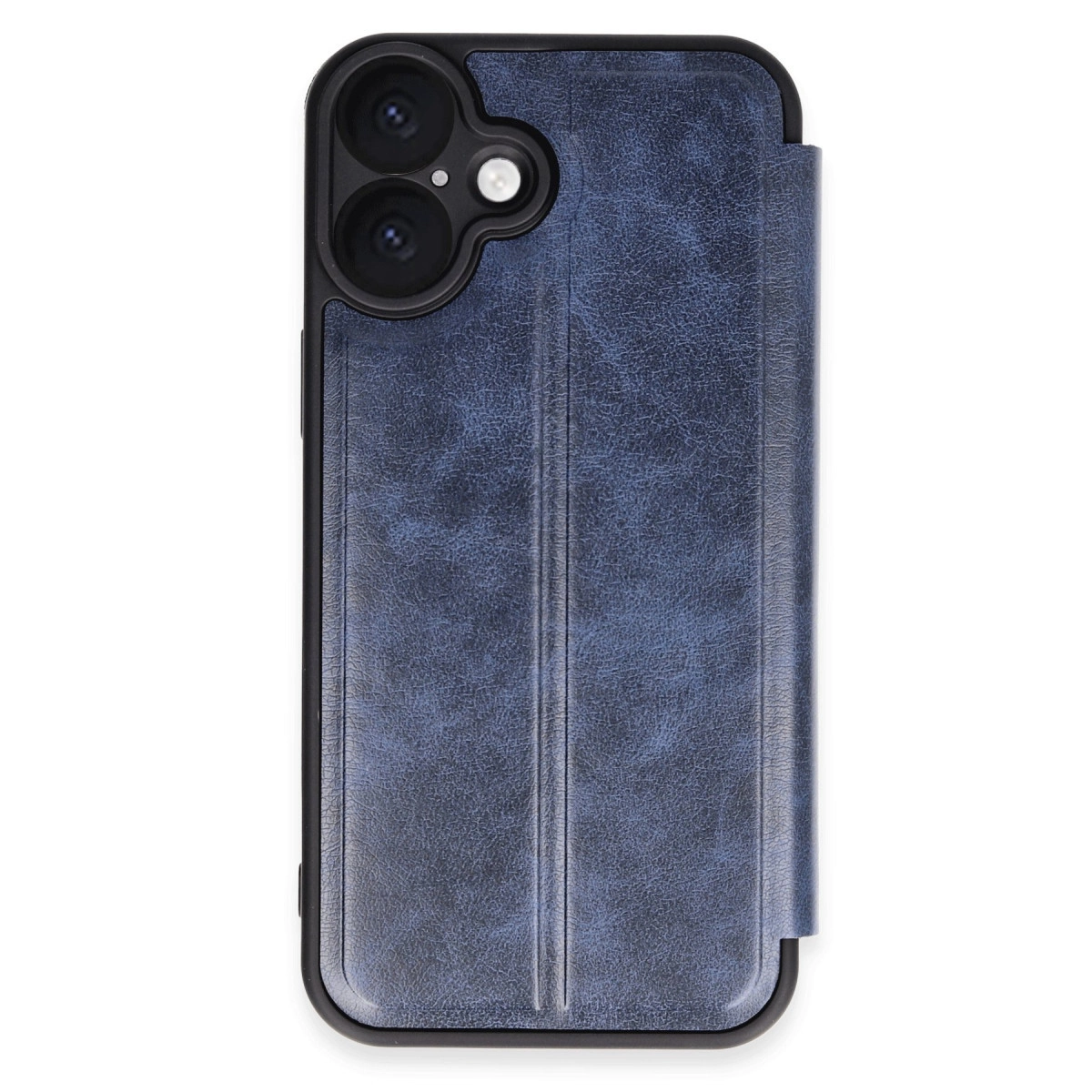 İphone 16 Plus Kılıf Flip Cover - Lacivert