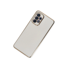 Samsung Galaxy A52 Kılıf Volet Silikon - Beyaz