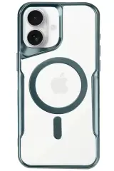 Newface İphone 16 Kılıf Boyi Magsafe Silikon Kapak - Turkuaz